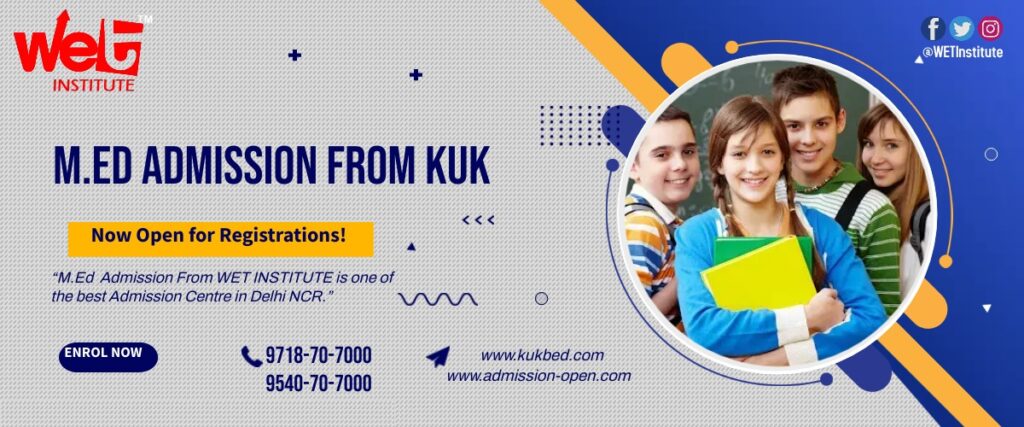 KUKBEd.Com MEd Admission