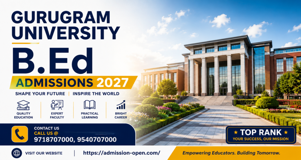 B.Ed Gurugram University